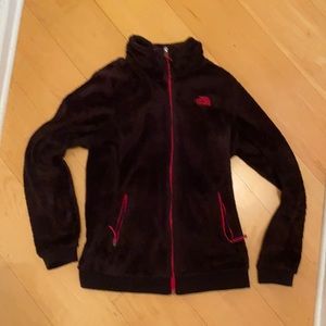 NorthFace Osito Fleece Jacket, Black, Medium